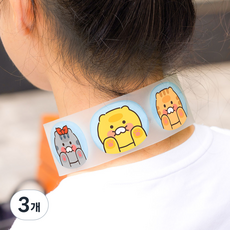카카오프렌즈 와이드 넥쿨러 밴드, 어항 춘식이, 3개