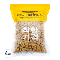 견과공장 햇 꿀땅콩, 800g, 4개