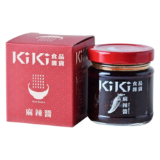KiKi 食品雜貨 麻辣醬, 精心調配香料比例, 香醇麻辣, 濃厚香氣, 純素, 80g, 1罐
