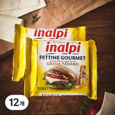 이날피 그라나파다노 고메 슬라이스 치즈, 150g, 12개