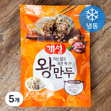 개성 왕만두 (냉동), 1.2kg, 5개