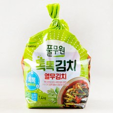 풀무원 톡톡김치 열무김치, 1.4kg, 1개