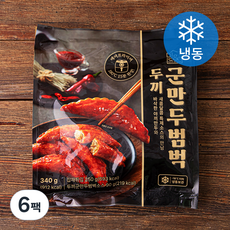 두끼 군만두범벅 (냉동), 340g, 6팩 - 앤쿡