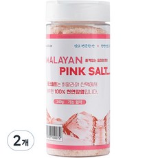 소금성 히말랴야 핑크소금 가는입자, 240g, 2개
