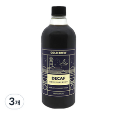 COFFEEPLANT 哥倫比亞低咖啡因冷萃咖啡原液, 500ml, 1件, 3個
