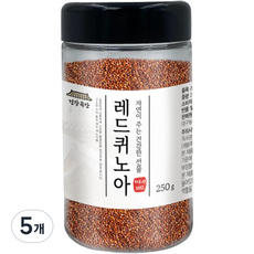 건강곡간 페루산 레드퀴노아 통, 250g, 5개