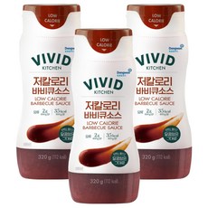 VIVID KITCHEN 低熱量燒烤醬, 320g, 3個