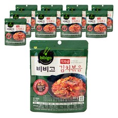 CJ bibigo 炒泡菜，80g, 10包