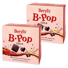 Beryl's 跳跳糖苦甜巧克力 可樂味 50g, 2盒