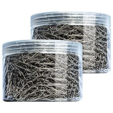 코히모 사무용 스틸 클립 29mm 4W290, 1000개입, 2개 2개, 1000개입