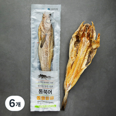 해맑은푸드 통북어, 140g, 6개