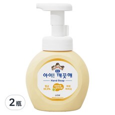 LION 獅王 趣淨 洗手慕斯 爽身粉香, 250ml, 2瓶