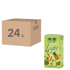 波蜜 清爽果菜汁 300毫升, 綜合蔬果汁30%, Set 24入, 300ml