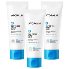 아토팜 탑투토 올인원워시, 100ml, 3개