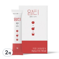 얌티 플럼 피치 음료분말, 3g, 10개입, 2개 - 버틀러티