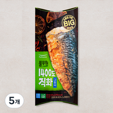 풀무원 1400도 직화 고등어, 85g, 5개