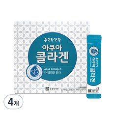 종근당건강 아쿠아 콜라겐, 120g, 4개