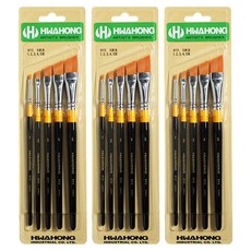 Hwahong產業972多功能設計刷具組 5種, 1號、2號、3號、4號、5號, 3組