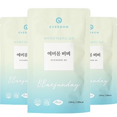 에버봄 비비 애프터, 3개, 120ml