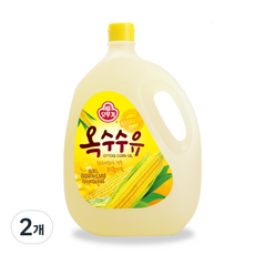 오뚜기 옥수수유, 2개, 3.6L