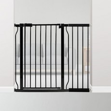  딩동펫 반려동물 프리미엄 안전문, 블랙 