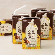 오모패밀리 오트밸리 초코, 250ml, 6개
