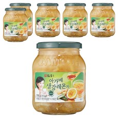 담터 아가베 생강레몬 액상차, 770g, 1개입, 6개