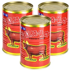 德昌 紅燒牛肉罐, 開罐即食，方便快速享用美味牛肉, 425g, 3罐