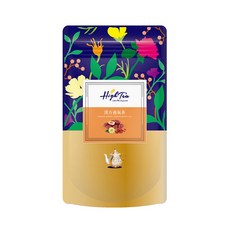 High Tea 漢方養氣茶, 含黃耆枸杞紅棗菊花, 養顏美容, 增強體力, 三角立體茶包, 5g, 12包, 1袋