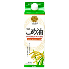 TSUNO 玄米油, 100%國產米糠使用，天然維生素E, 900ml, 1瓶