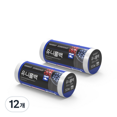 유니랩 위생롤백 소 17 x 25 cm 500p, 소(S), 500개입, 12개