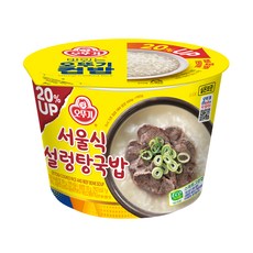 오뚜기 맛있는 오뚜기 컵밥 서울식 설렁탕국밥, 311g, 6개