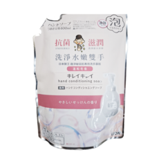 LION 獅王 趣淨 敏弱肌專用洗手慕斯 補充包, 400ml, 1包