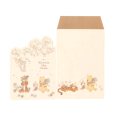 Winnie the Pooh 小熊維尼 維尼百畝森林系列 信封信紙組 (維尼蜂蜜罐/維尼家族), 1組