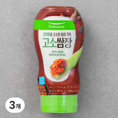 풀무원 튜브형 고소쌈장, 360g, 3개