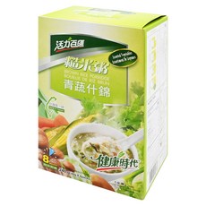 活力百匯 青蔬什錦糙米粥, 240g (40g x 6入), 台灣第一味, 1盒