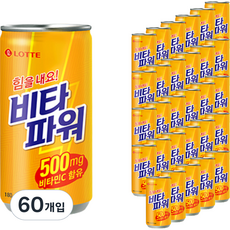 LOTTE 樂天 CHILSUNG BEVERAGE Vita Power, 60個, 180ml