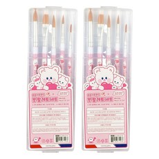 morning glory 刷具調色盤組, 粉色, 2組