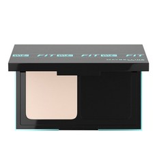 MAYBELLINE 媚比琳 反孔特霧全進化零瑕嫩粉餅, 輕盈粉體 柔焦效果 持久控油, 110 白皙色, 1個