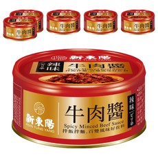 新東陽 辣味牛肉醬 110g*6罐組, 6罐