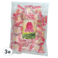 莊家 蓮子酥, 400公克, 原產地台灣, 400g, 3袋