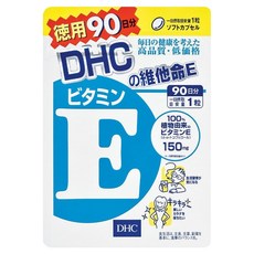 DHC 維他命E 90日份, 抗氧化，減少自由基產生，保護細胞健康, 90顆, 30.6g, 1包