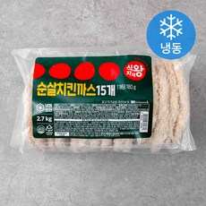 식자재왕 순살 치킨까스 (냉동), 2.7kg, 1개