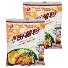 義峰食品 樹薯粉 200g, 可用於中西料理，炸魚、炸雞等油炸物, 2包
