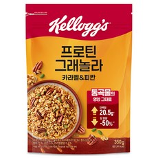 Kellogg's 家樂氏 焦糖核桃高蛋白穀物麥片, 350g, 1包