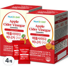 뉴트리디데이 사과초모식초 애플사이다 비니거 구미 60개입