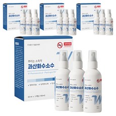 W製藥過氧化氫水 3入, 4個, 180ml