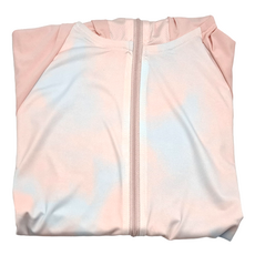 兒童涼感防曬外套，UPF50+ 滌綸, XXL(120~130cm), 淡粉色