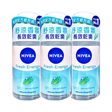NIVEA 妮維雅 止汗爽身乳液 清新舒涼, 50ml, 3瓶