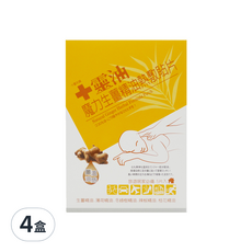 十靈本舖 魔力生薑精油熱敷貼片, 舒緩肌膚, 長效型持久不易脫落, 含多種植物精華 Set 5, 4盒